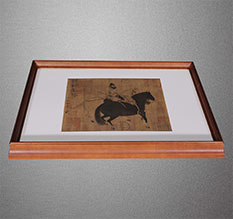 济源书画装裱配框服务案例